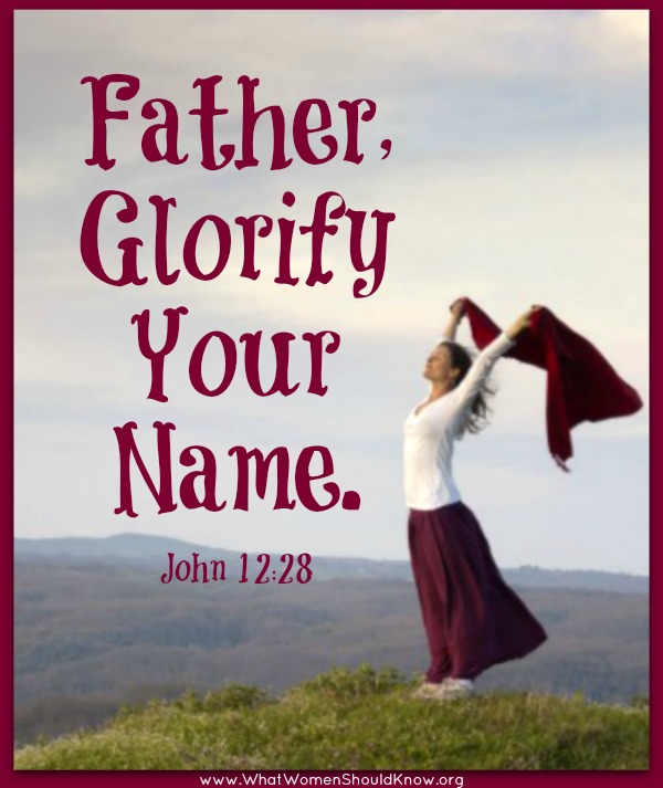 Father, Glorify Your Name: John 12:28