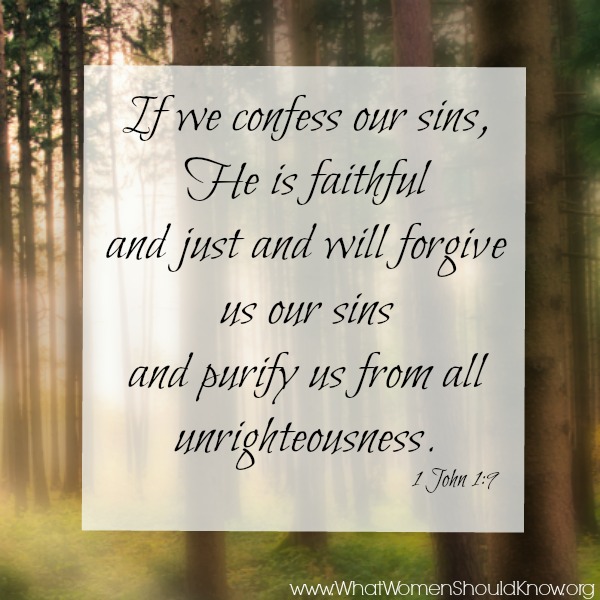 If we confess our sins...