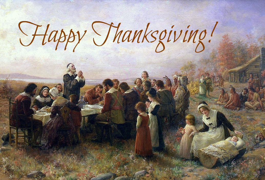 The First Thanksgiving at Plymouth ~ Jennie Brownscombe
