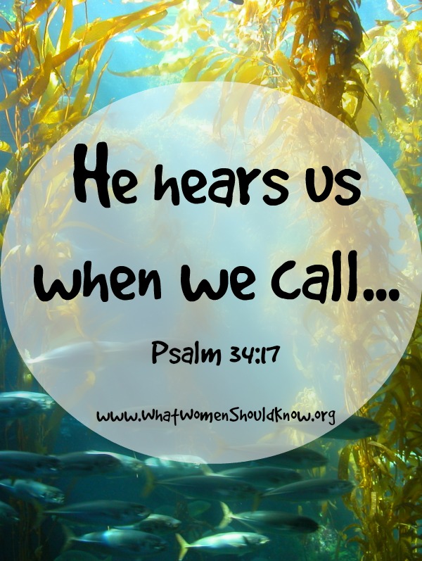 He hears us when we call